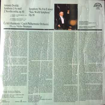 LP Antonín Dvořák: New World Symphony, Symfonie c. 9 E Moll Z Noveho sveta