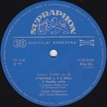 LP Antonín Dvořák: New World Symphony