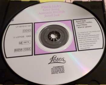 CD Josef Hála: Píseň Lásky = Love Song