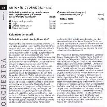 CD Antonín Dvořák: Symphony No. 9 From The New World / Carnival Overture