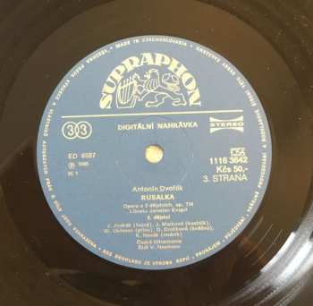 3LP/Box Set Antonín Dvořák: Rusalka