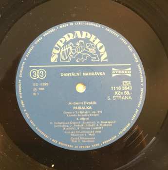 3LP/Box Set Antonín Dvořák: Rusalka