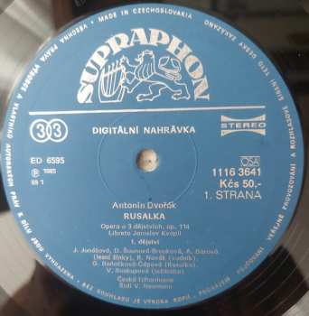 3LP/Box Set Antonín Dvořák: Rusalka