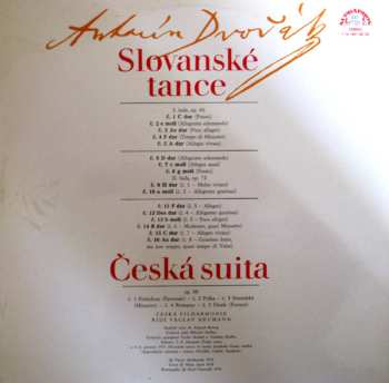 2LP Antonín Dvořák: Slovanské Tance, Česká Suita