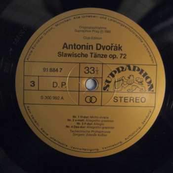 2LP Antonín Dvořák: Die Slawischen Tänze Op.46 Und 72 (Gesamtaufnahme)