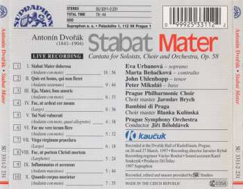 CD Antonín Dvořák: Stabat Mater