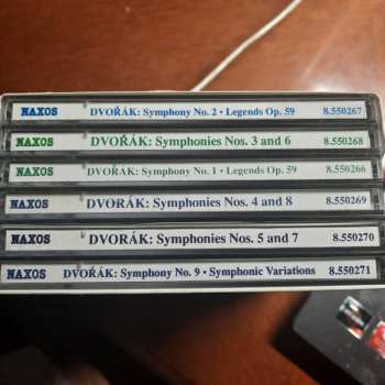 6CD/Box Set Antonín Dvořák: Symphonies Nos. 1 - 9 / Legends Op. 59, Nos. 1 - 10 / Symphonic Variations, Op. 78