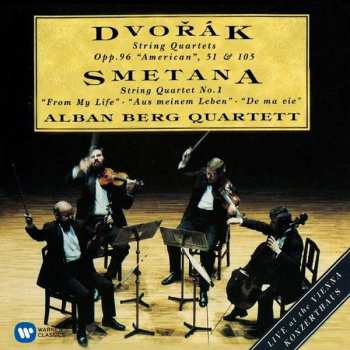 CD Antonín Dvořák: String Quartets: Opp. 96 "American", 51 & 105 / String Quartet No. 1 "From My Life"