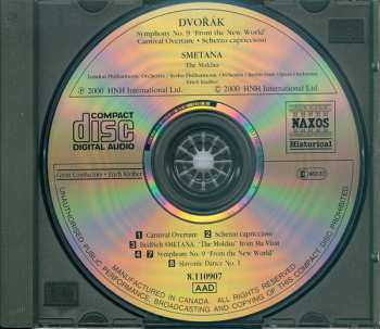 CD Antonín Dvořák: Dvořák ; Smetana (Historical Recordings 1927-1948)