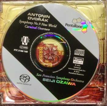 SACD Antonín Dvořák: Symphony No. 9 “New World” Carnival Overture Op. 92