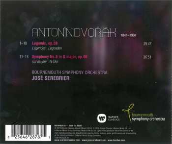 CD Antonín Dvořák: Symphony No.8 / Complete Legends (Volume V)