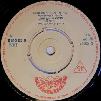 SP Jitka Zelenková: Čekej A Neplakej / Já Nechci Mít