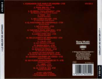 CD Antonio Flores: Pongamos Que Hablo De Madrid (Lo Mejor De Antonio)