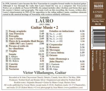 CD Antonio Lauro: Guitar Music, Vol. 2