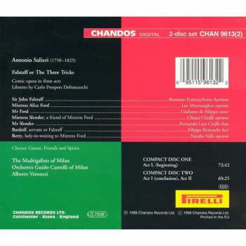 2CD/Box Set Antonio Salieri: Falstaff