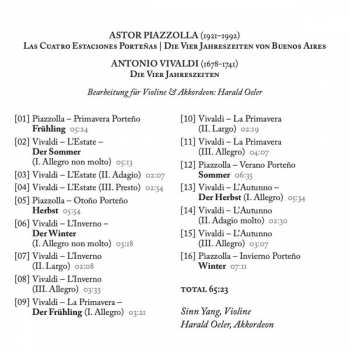 CD Antonio Vivaldi: 8 Seasons