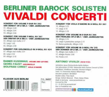 CD Antonio Vivaldi: Concerti