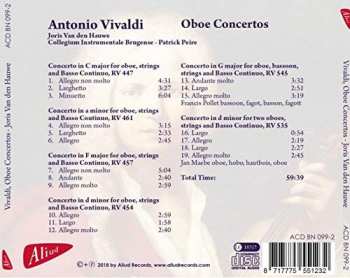 CD Antonio Vivaldi: Concertos For Oboe