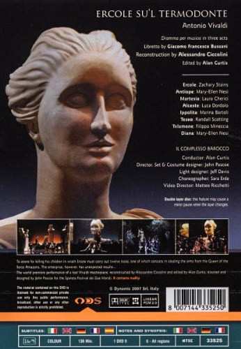 DVD Antonio Vivaldi: Ercole Su'l Termodonte