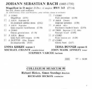 CD Johann Sebastian Bach: Gloria • Ostro Picta / Magnificat