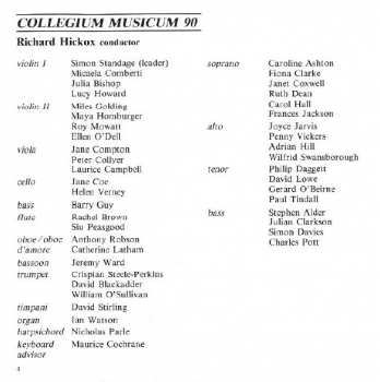 CD Johann Sebastian Bach: Gloria • Ostro Picta / Magnificat