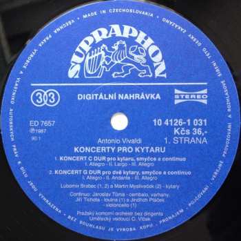 LP Prague Chamber Orchestra: Guitar Concertos