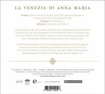 CD Antonio Vivaldi: La Venezia Di Anna Maria 