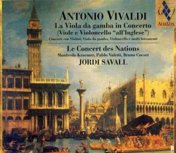 CD Antonio Vivaldi: La Viola Da Gamba In Concerto (Viole E Violoncello "All'Inglese")