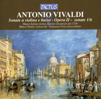 CD Antonio Vivaldi: Sonate A Violino E Basso - Opera 2 - Sonate 1/6