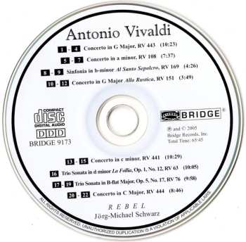 CD Antonio Vivaldi: Shades Of Red