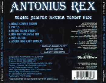 CD Antonius Rex: Neque Semper Arcum Tendit Rex