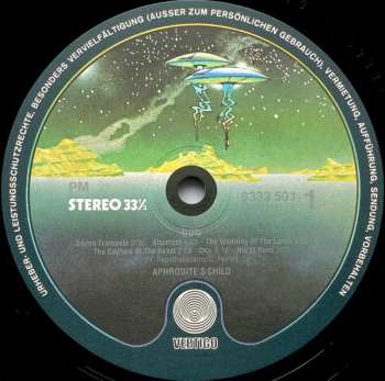 2LP Aphrodite's Child: 666