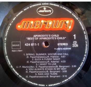 LP Aphrodite's Child: Best Of Aphrodite's Child