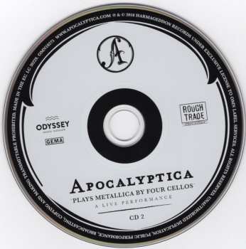 2CD/DVD Apocalyptica: 'Plays Metallica By Four Cellos' A Live Performance
