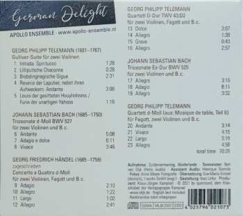 CD Apollo Ensemble: German Delight