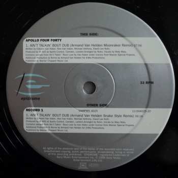 2LP Apollo 440: Ain't Talkin' Bout Dub