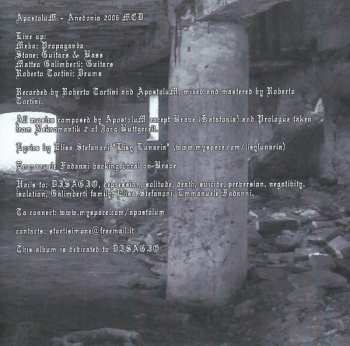 CD Apostolum: Anedonia