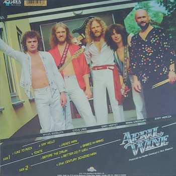 LP April Wine: Harder.....Faster CLR