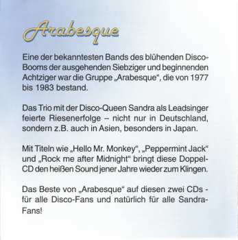 2CD Arabesque: The Best Of Vol. 1