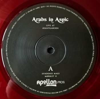 2LP Arabs In Aspic: Live At Avantgarden LTD | CLR