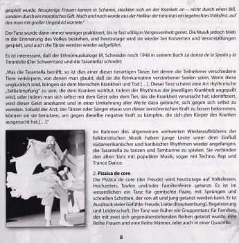 CD Arakne Mediterranea: The Legend Of The Italian Tarantella (Taranta · Pizzica · Scherma)