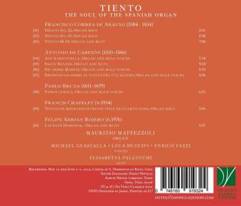 CD Antonio de Cabezón: Tiento (The Soul Of The Spanish Organ)