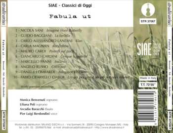 CD Arcadio Baracchi: Fabula Ut
