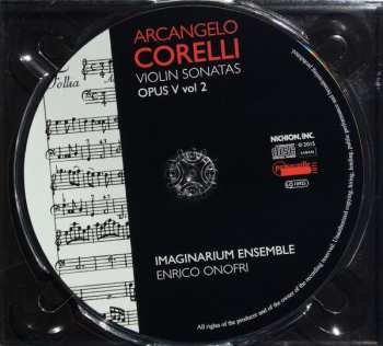 CD Arcangelo Corelli: Violin Sonatas Opus V (Vol 2)