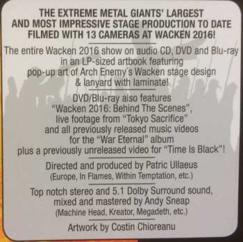 CD/DVD/Box Set/Blu-ray Arch Enemy: As The Stages Burn!