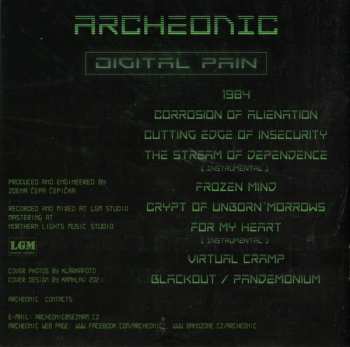 CD Archeonic: Digital Pain