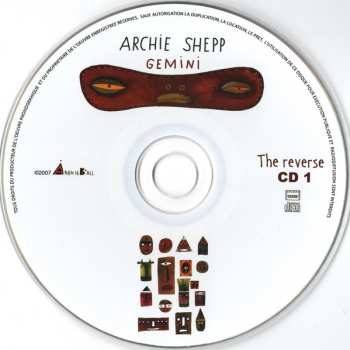 2CD Archie Shepp: Gemini