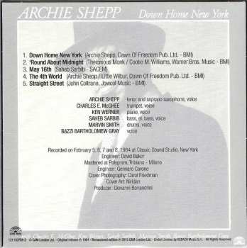 4CD/Box Set Archie Shepp: The Complete Remastered Recordings On Black Saint & Soul Note