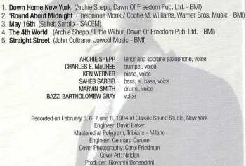 4CD/Box Set Archie Shepp: The Complete Remastered Recordings On Black Saint & Soul Note