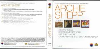 4CD/Box Set Archie Shepp: The Complete Remastered Recordings On Black Saint & Soul Note